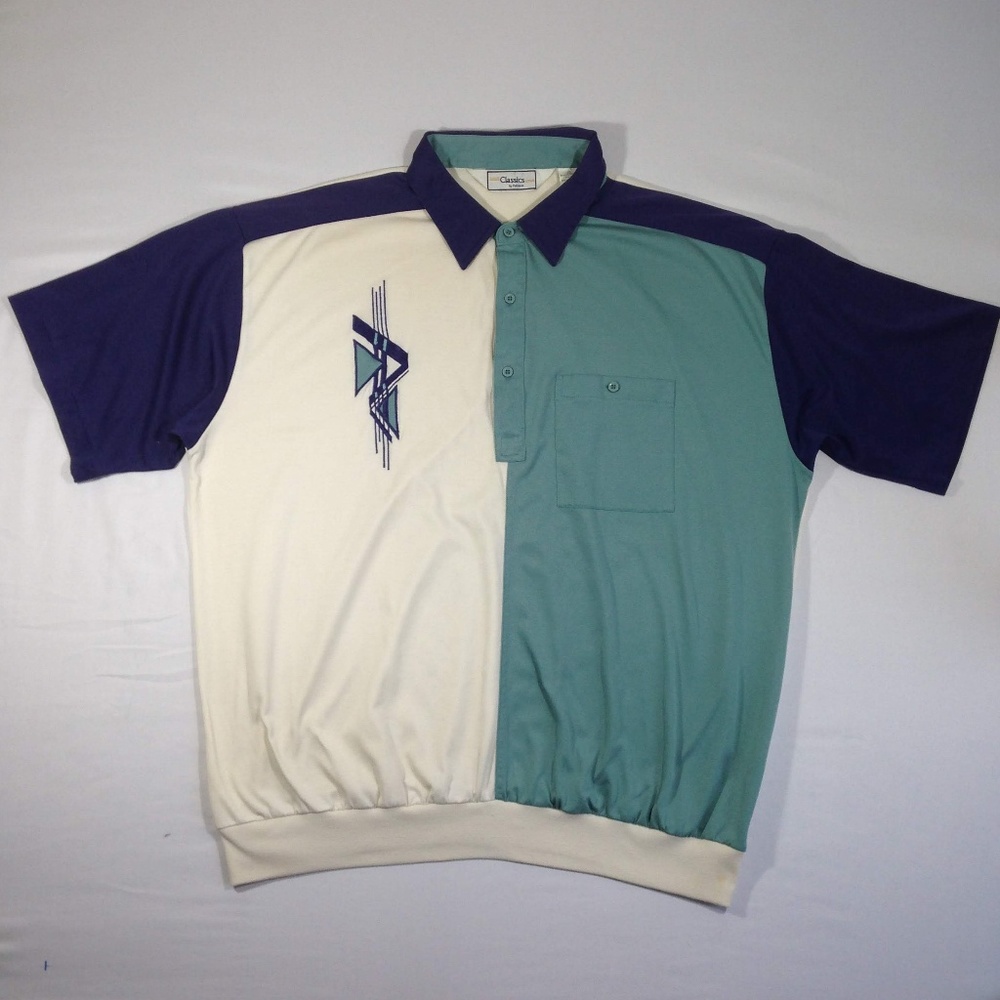 Vintage Classics Palmland Colorblock Polo